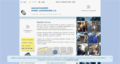 Desktop Screenshot of mecanizadoscuadrado.com